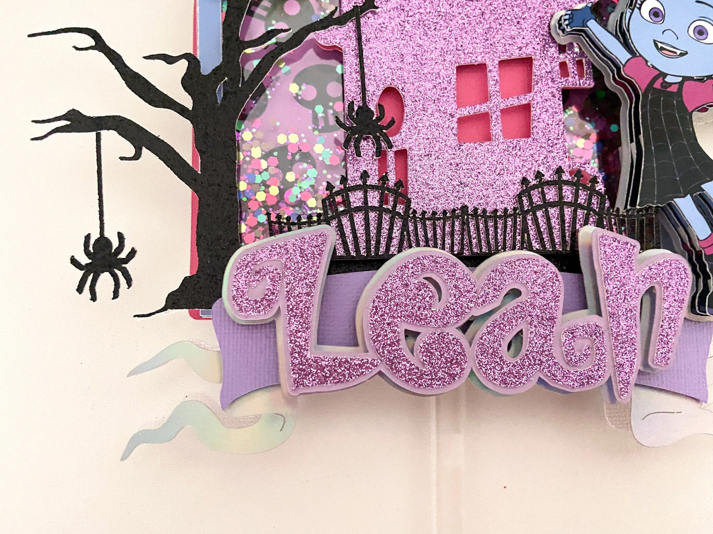 Vampirina cake topper | birthday decor | personalized topper | Vampirina party | Halloween birthday | vamps decor