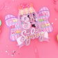 Minnie Mouse bowtique | bow cake topper | bowtoons party | bowtique party decor | Minnie birthday