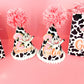 Custom birthday hats | personalized hats | Party ideas | vaca Lola birthday hat | birthday decoration | farm birthday hats |