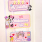 Birthday welcome sign | door sign | Minnie mouse door hanger | Party decoration | Birthday door hanger | Candyland theme birthday