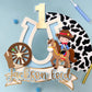 Cowboy cake topper | cowboy party | vaquero party | farm birthday | western birthday | cow party cake topper