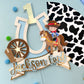 Cowboy cake topper | cowboy party | vaquero party | farm birthday | western birthday | cow party cake topper