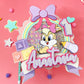Lola bunny cake topper | bunny party decor | kids party decor | 1st birthday bunny theme | bunny birthday