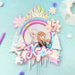 frozen first cake topper | ice queen party | Frozen party | shaker cake topper | party decor | personalized cake topper | Elsa and Anna