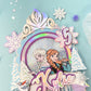 frozen first cake topper | ice queen party | Frozen party | shaker cake topper | party decor | personalized cake topper | Elsa and Anna