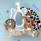 Cowboy cake topper | cowboy party | vaquero party | farm birthday | western birthday | cow party cake topper