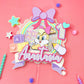Lola bunny cake topper | bunny party decor | kids party decor | 1st birthday bunny theme | bunny birthday